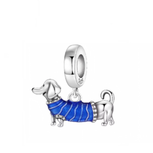 Charm Salchicha Con Suéter